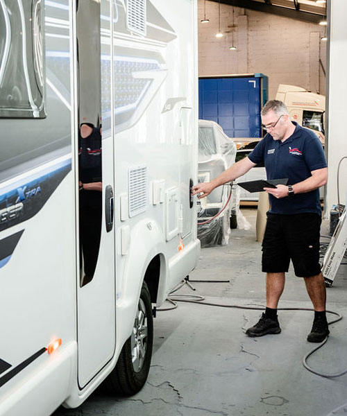 Motorhome Body Repairs Goole, near Selby, East Yorkshire